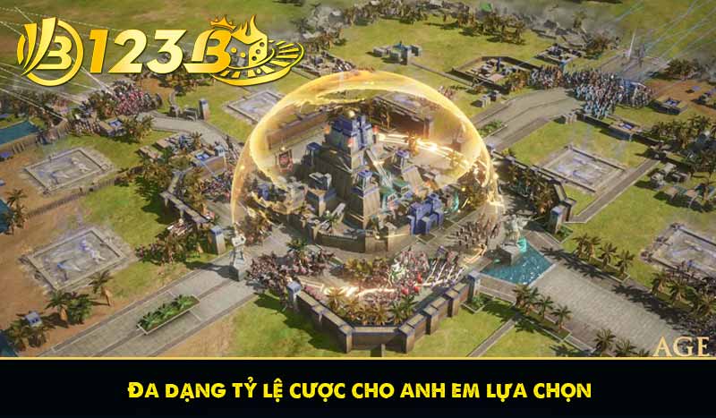 Đa dạng tỷ lệ cược cho anh em lựa chọn